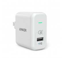 Sạc ANKER 1 cổng 18W, Quick Charge 3.0 (Co Poweriq, Powerport Plus 1, QC 3.0, with Poweriq)