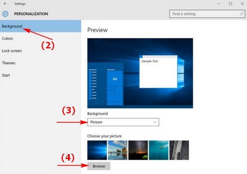 Video Cách đổi cài hình nền máy tính Windows 7 8 10 đơn giản   Thegioididongcom