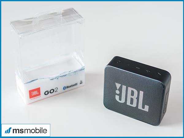 Thiết kế vô cùng nhỏ gọn, nhẹ nhàng trên Loa Bluetooth JBL GO 2