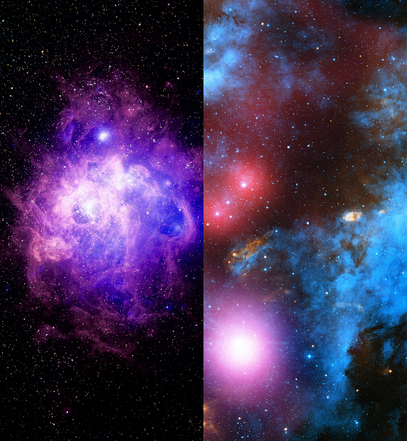 Link tải bộ hình nền iPhone chủ đề dải ngân hà chụp từ Đài Quan sát của  NASA mới nhất