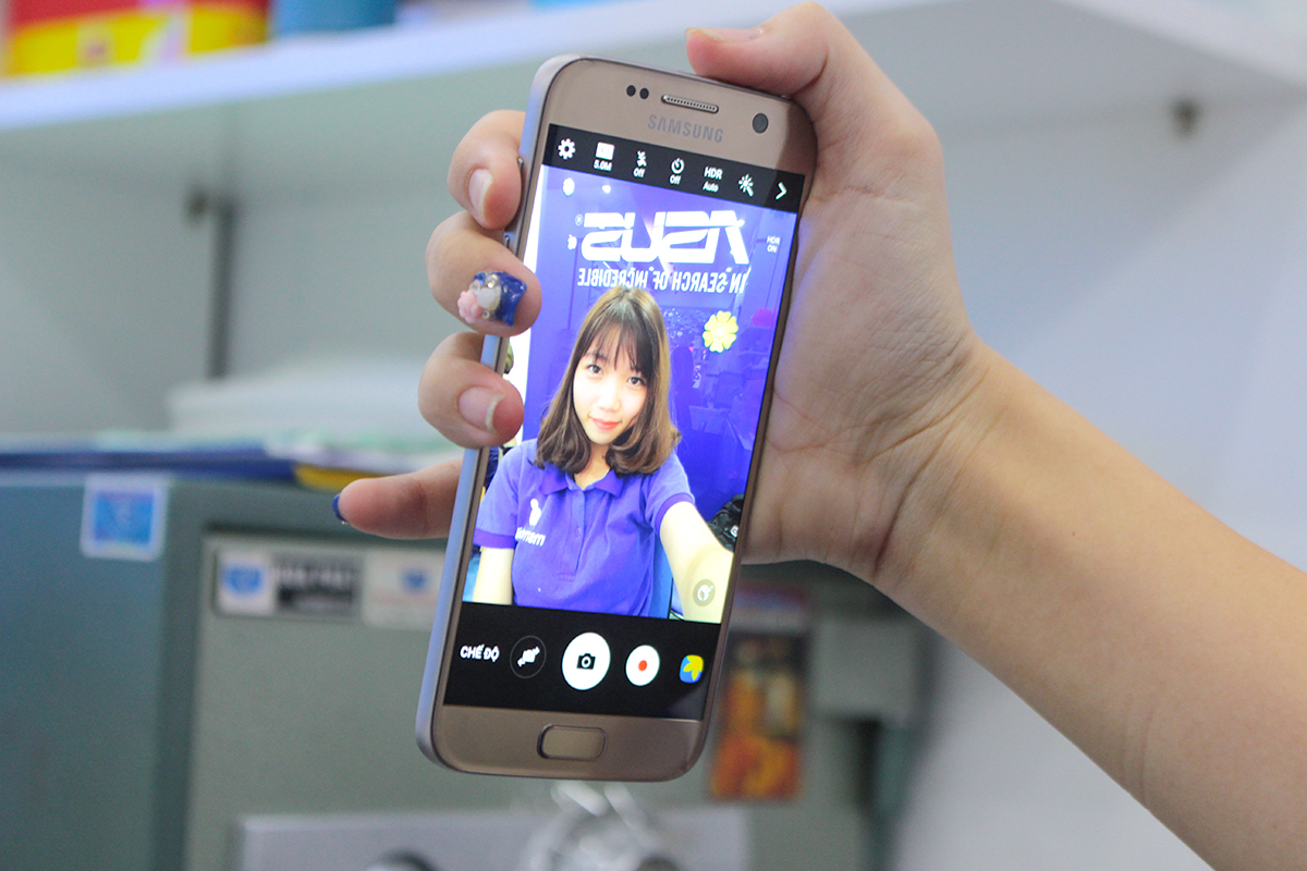 Camera selfie Samsung Galaxy S7