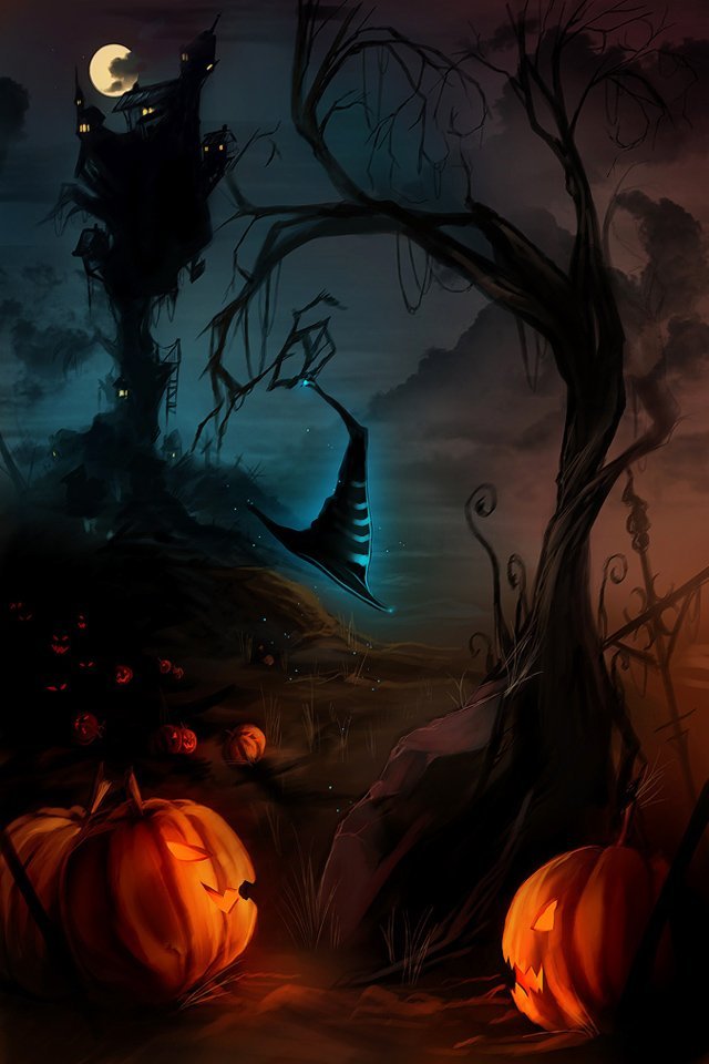 Tải hình nền Halloween cho iPhone Android Full HD cực Đẹp